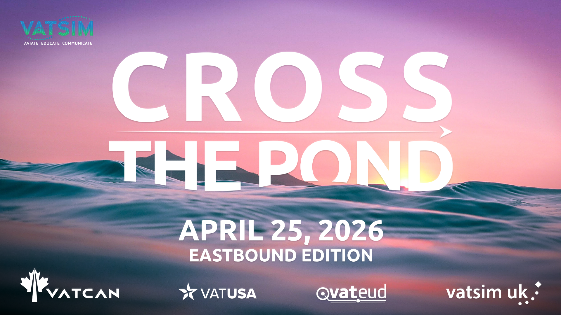 Cross the Pond promotional banner