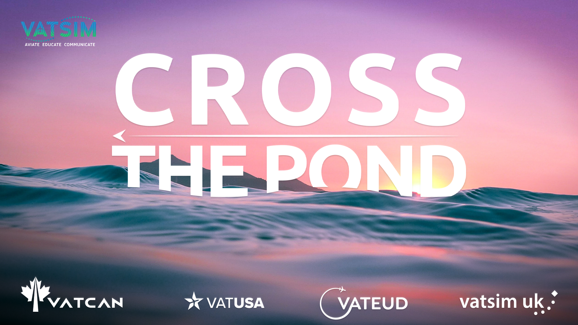 Cross the Pond promotional banner